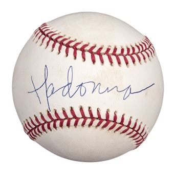 Madonna Autographed ONL White Baseball (PSA/DNA)